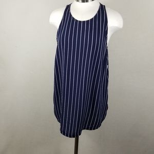 Old Navy Women Blue Sleeveless Blouse M. Condition